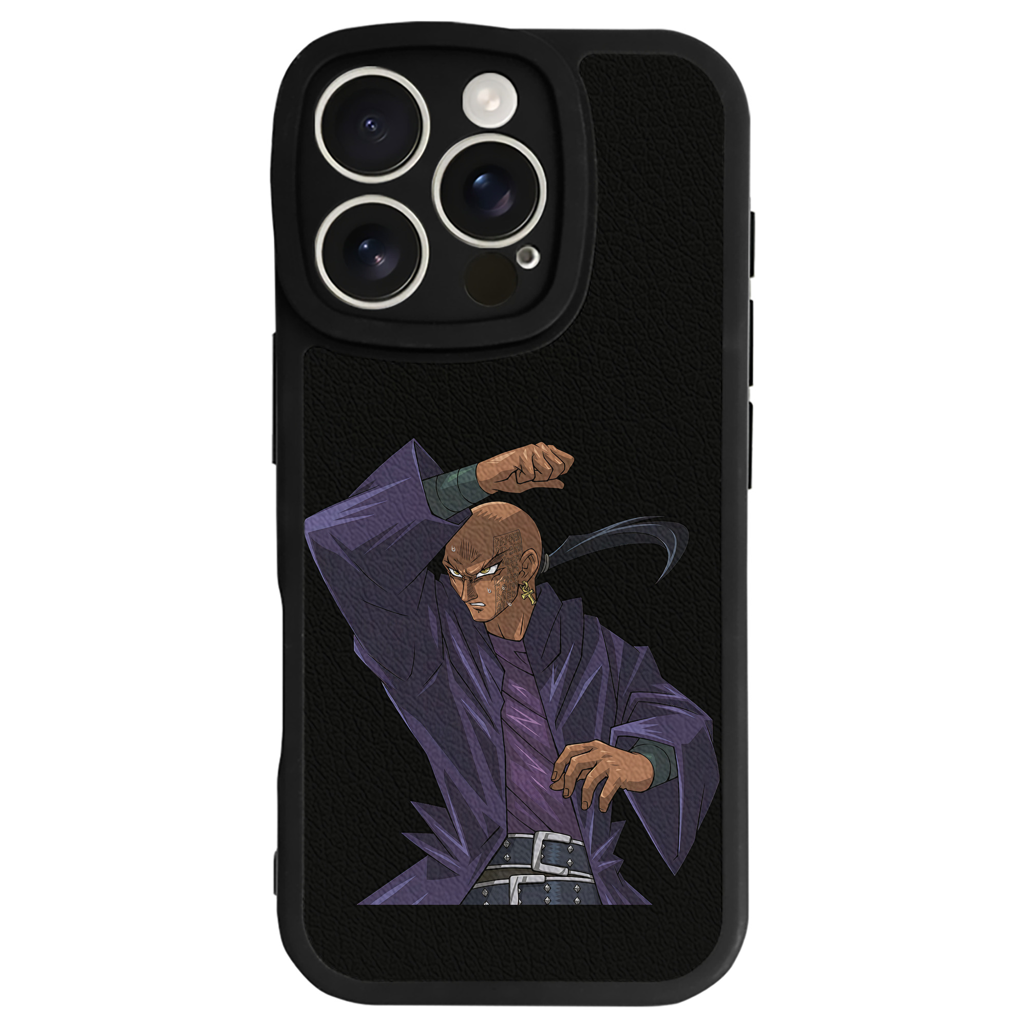 （画像用） 遊☆戯☆王 Yu-Gi-Oh! 【iPhone 16シリーズ対応】シリコンスマホケース（レザー調） 材質：シリコン
